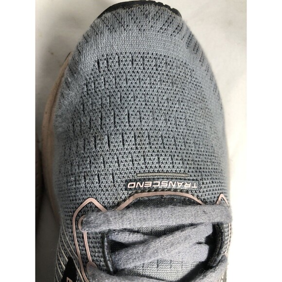 Brooks Transcend 7 Shoe Grey Pink Size 10 Womens Road Running GuideRail - Picture 8 of 14